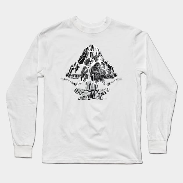 Psilly Cyben X A.I. Long Sleeve T-Shirt by Algorithmic Output